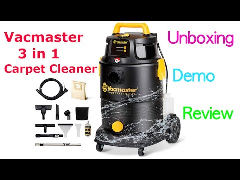 Vacmaster 30 ltr Spray Extraction Vacuum Carpet Cleaner