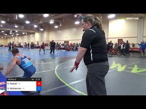 2018 Marine Corps US Open/Masters D Greco Roman 70 RR Rnd 3 - Samei Rasool (Inde) Vs. Dennis McIne