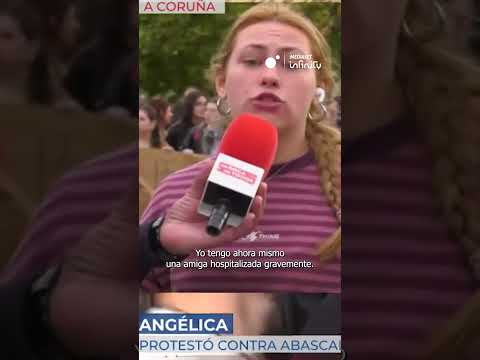 Angélica, estudiante en A Coruña: “Nos metieron en una ratonera»