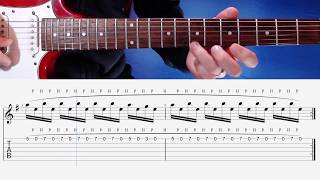 Thunder High on the Mountain by Joe Satriani (with TAB) | Guitar Lick Spotlight