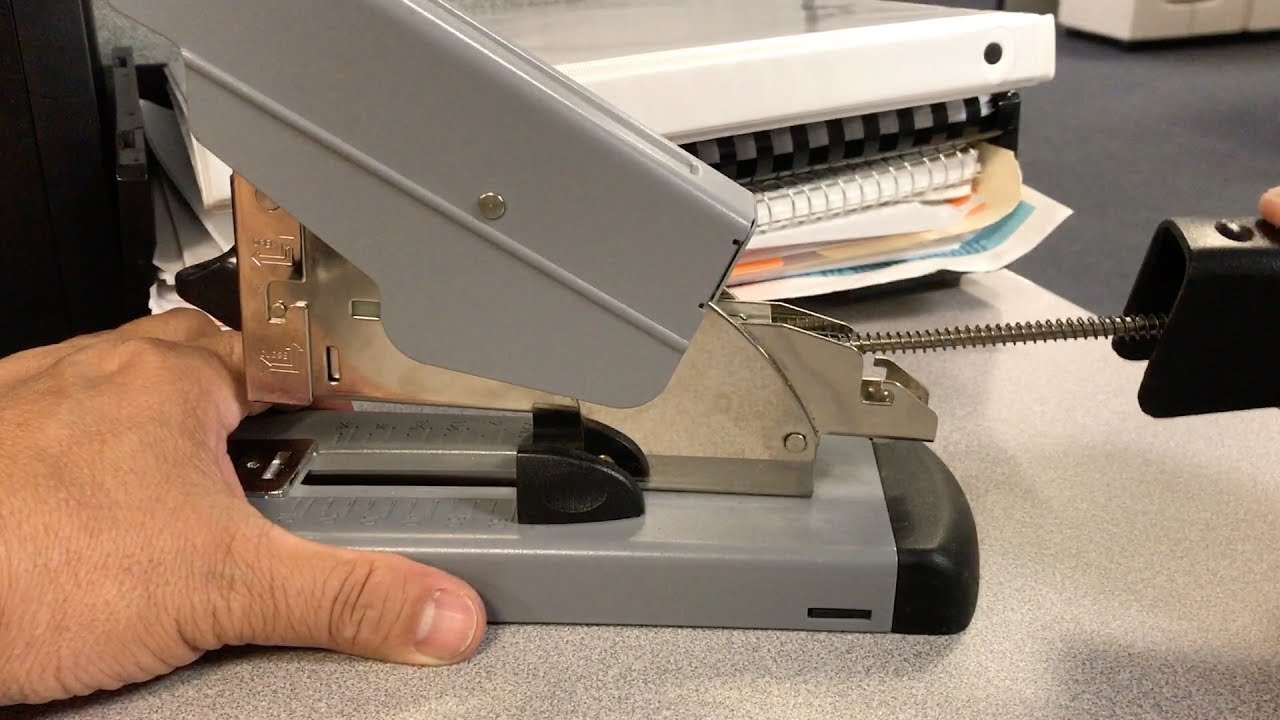 How to Refill the Big Heavy Duty Swingline Stapler