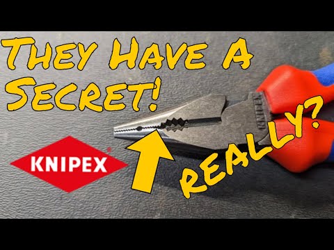 Knipex Combination Needle Nose Pliers with Wire Cutter 08-22-145 NTDT