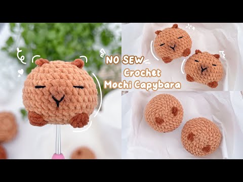 Capybara Mochi (không khâu)