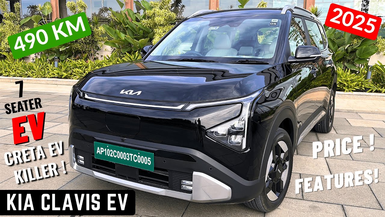 2025 Kia Carens Clavis EV 7-Seater Electric MPV — 490 Km Range, New Features | Independent Creator