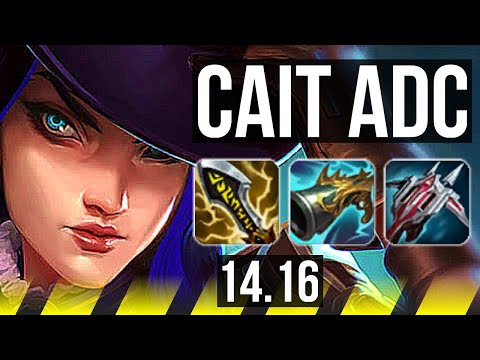 CAITLYN & Rell vs SMOLDER & Milio (ADC) | Penta, 65k DMG, Godlike | EUW Master | 14.16