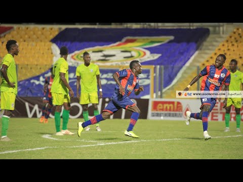 LEGON CITIES FC VRS BECHEM UNITED FC HIGHLIGHTS (1:1)