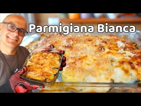 PARMIGIANA di ZUCCHINE BIANCA con 2 INGREDIENTI IN PIU' ricetta parmigiana bianca di zucchine
