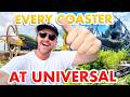 I Rode EVERY Roller Coaster At Universal Orlando