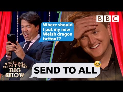 Send To All with Aled Jones - Michael McIntyre's Big Show: Series 2 Episode 6 - BBC