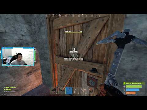 Foi raidado porque tava online - Rust Vanilla