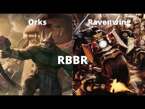 Orks vs Ravenwing: Warhammer 40k Battle Report 12-11-22 Warzone Nephilim Mission