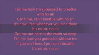 Jordin Sparks feat. Chris Brown - No Air (Lyric Video)