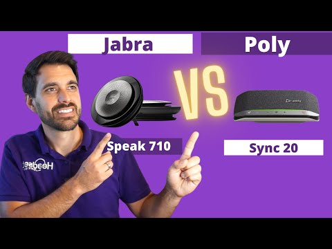 SHOWDOWN Jabra Speak 710 vs Poly Sync 20 Wireless Speakerphone - LIVE MIC & SPEAKER TESTS