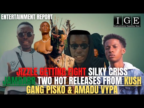Jizzle Getting Fight Silky Criss JAMBARR Two hot Releases From Kush Gang Pisko & Amadu vypa