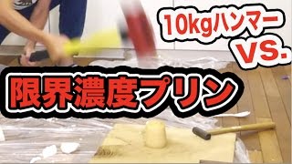 ゼラチンを限界濃度にしたプリンの強さが尋常じゃなかった！！【最強】