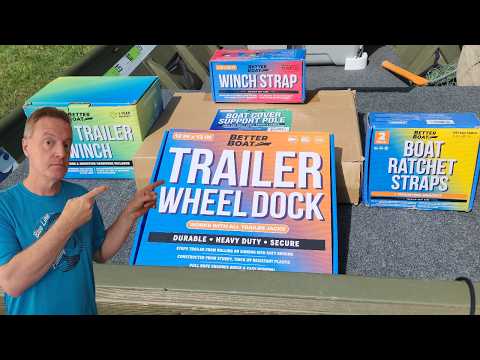 Better Boat Gear to Make Trailering and Storing Your Boat EASIER!