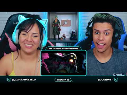 2 EM 1 | IRON MASTER - Rap do Salsicha & PAPYRUS DA BATATA - Rap das Branquelas | [React em Casal] 🔥