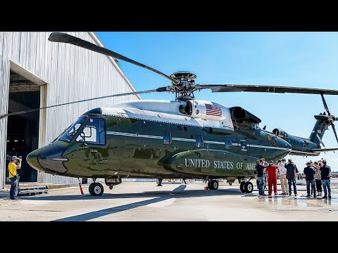 Testing The New US President $5 Billion Helicopter: VH-92 Marine One
