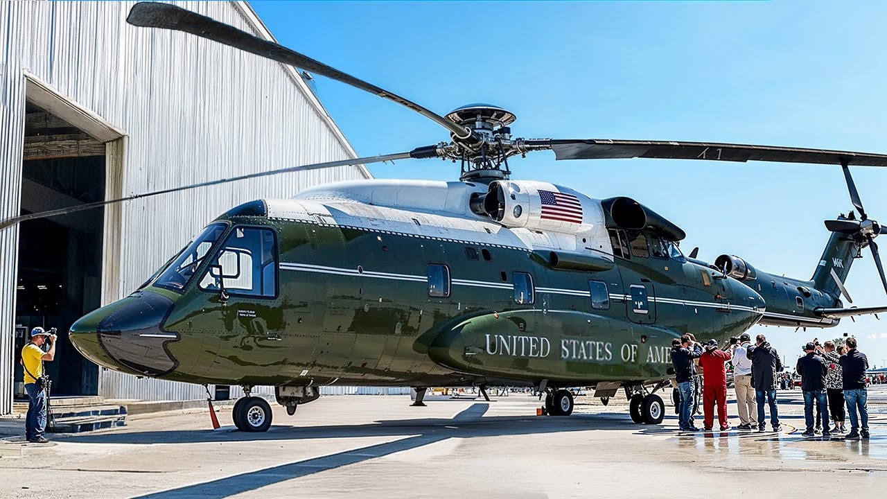 Testing The New US President $5 Billion Helicopter: VH-92 Marine One