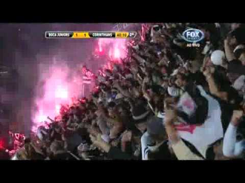 Gol do Romarinho Corinthians 1x1 Boca Juniors Final Copa Libertadores 2012