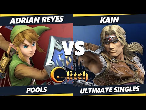 Glitch Konami Code - Adrian Reyes (Link) Vs. Kain (Simon) SSBU Ultimate Tournament
