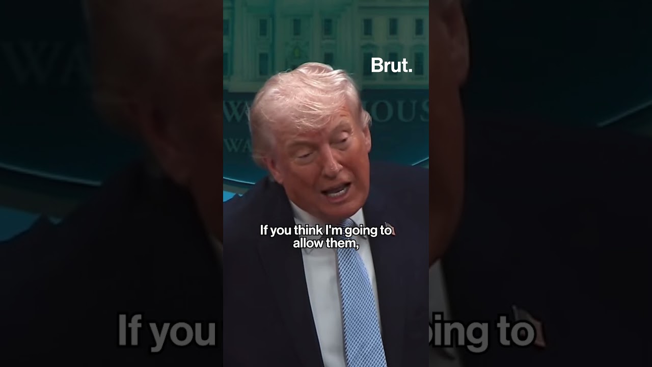 Trump slams NYT in response to a question about war crimes in Iran