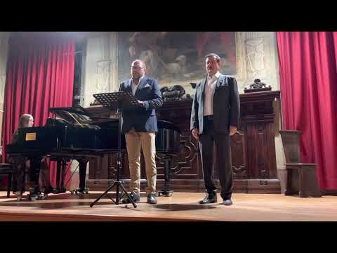 Luca Gallo e Alessandro Goldoni duetto dall’Aida di Verdi. Consacrazione Radames Ramfis