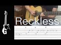 Reckless Guitar solo tutorial - Australian Crawl
