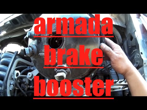 Brake Booster Replacement Nissan Armada Titan √ Fix it Angel