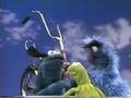 Classic Sesame Street Sharing A Bicycle