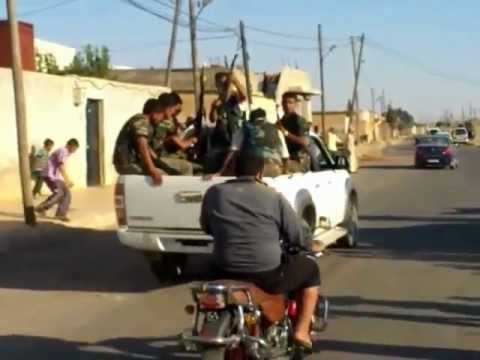 النقيب عمار الواوي قائد كتيبة الابابيل يعود الى ارض المعركة  بعد اصابته في مطار أبو ظهور واستقبال الأهالي له