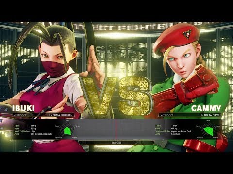 Partie 1/2 - Toxik(Ibuki) vs Gambazak(Cammy)  FT3 SFVAE