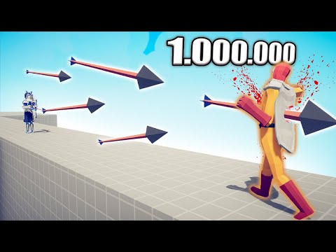 1.000.000 DAMAGE ARCHER 1 vs 1 TOURNAMENT - TABS | Totally Accurate Battle Simulator 2023