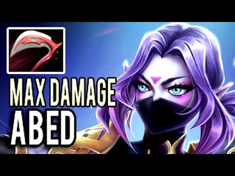 Max Damage Range Imba by Abed Full Item Templar Assassin with 20 Kills 800 GPM 7.02 Dota 2