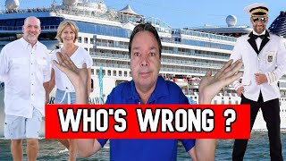 WHO'S TO BLAME FOR STRANDED PASSENGERS -CRUISE NEWS