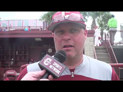 CofC Baseball vs Northeastern Game 3 - Post Game Interview with Chad Holbrook