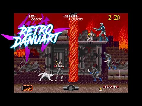 SHADOW DANCER - The Secret Of Shinobi (Sega - Mega Drive - 1990)