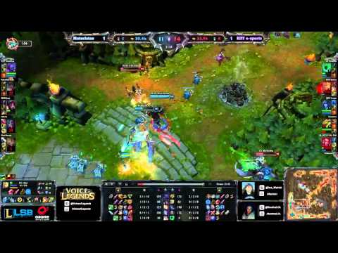 ((VoL)) FINAL TORNEO LoLSeriesBCN "KIYF vs. Motoristas Infernales" Game3