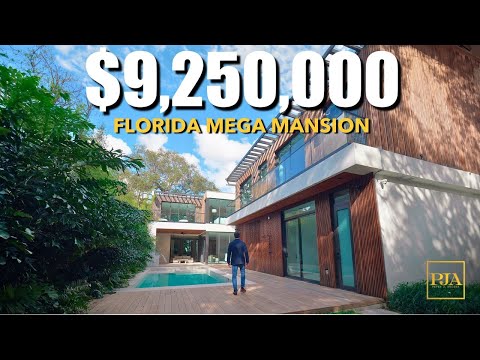 Einblick in eine 9.250.000 Dollar teure Luxusvilla in Florida | Besichtigung eines Luxushauses | ...