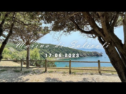 Marina di Salivoli - Cala Moresca, Panchina Gigante.. (Piombino, Livorno) [4k]