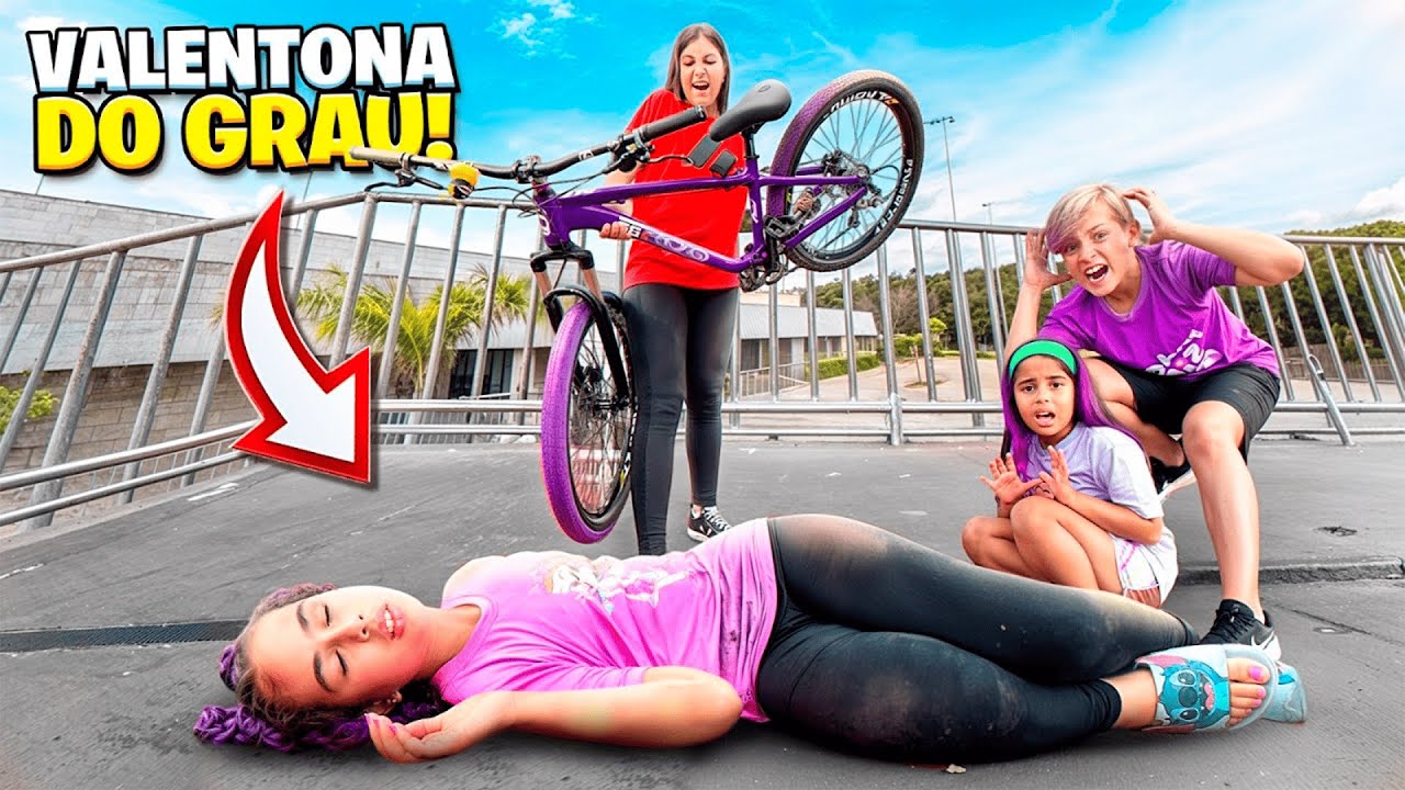 THE BULLY IN THE GRADE HUMILIATED AND HIT SOPHIA BECAUSE SHE HAS AN OLD BIKE - IT HURT HER A LOT!