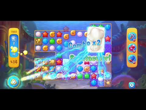 Fishdom 7802 Hard Level - NO 💣🧨💥