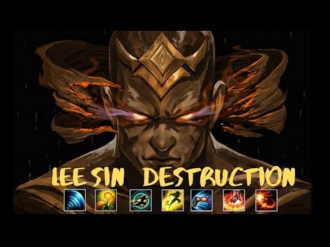 GOD OF LEE SIN DESTRUCTION MONTAGE - League of Legends - 200IQ Combos and Plays Showcase