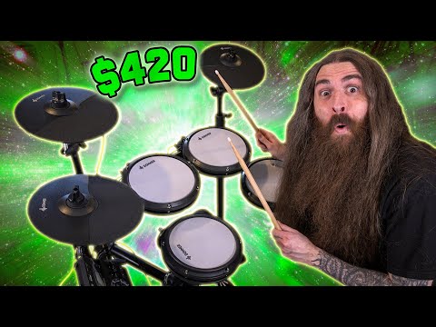 Donner DED-200 Electronic Drum Kit - Expanded with Extra Cymbal (4 Cymbals Total)” image 5