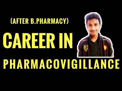 CAREER IN PHARMACOVIGILLANCE - B.PHARMACY Video