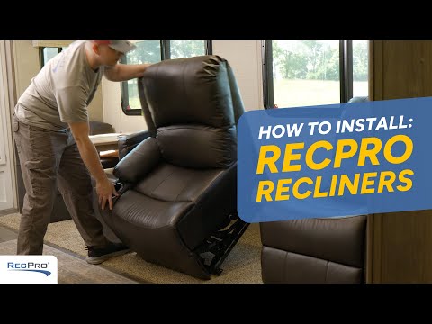How to Install RecPro's RV Modular Furniture