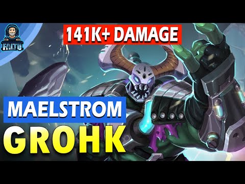 GROHK 141k+ DAMAGE | MAELSTROM Talent |  Gameplay of Paladins | Faltu [1080P 60FPS]