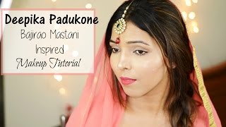 Image for video on Deepika Padukone 'Bajirao Mastani' Inspired Makeup Tutorial by Hina Attar