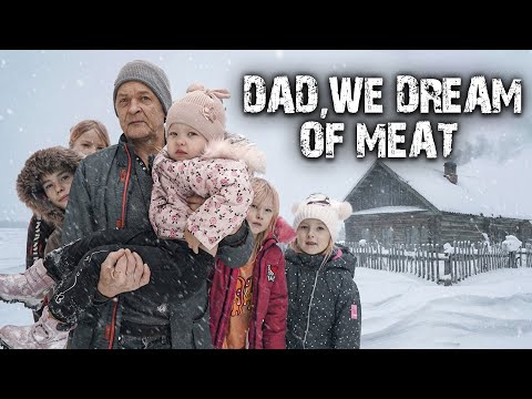 One day in the life of a poor family from a Russian village.