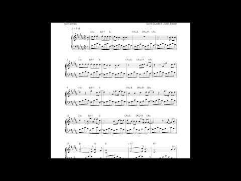 2U - David Guetta ft. Justin Bieber (Piano Cover)